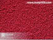 SB073小号酒红胶珠